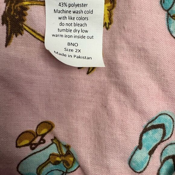 Boca Bay Hawaiian Shirt Size 2X - Picture 4 of 5